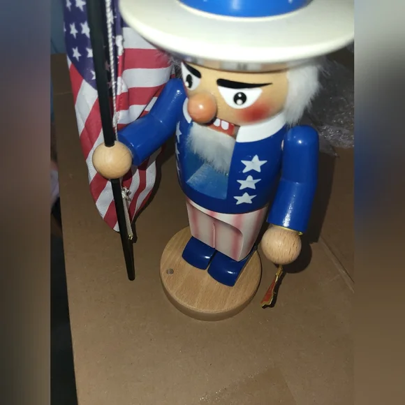 Steinbach Uncle Sam Nutcracker. - Picture 1 of 5